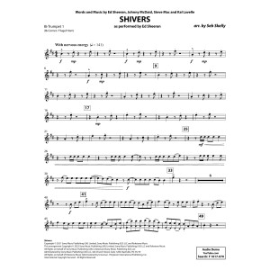 Shivers (for Brass Quintet) (arr. Seb Skelly) - Bb Trumpet 1