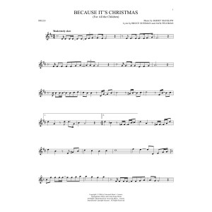 Because It's Christmas (For All The Children)