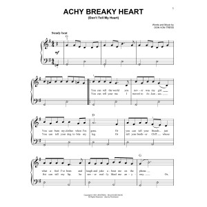 Achy Breaky Heart (Don't Tell My Heart)