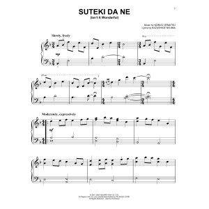 Suteki Da Ne (Isn't It Wonderful) (from Final Fantasy X)