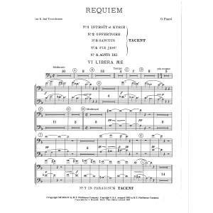 Requiem (Complete Orchestration) - Trombone 1, 2