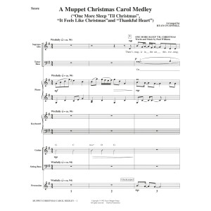 Muppet Christmas Carol Medley (from The Muppet Christmas Carol) - Full Score