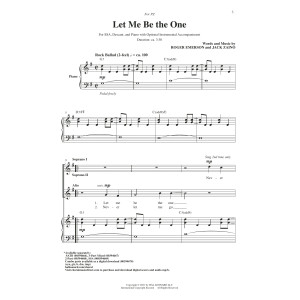 Let Me Be The One