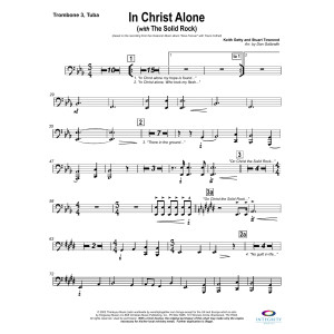 In Christ Alone (with "The Solid Rock") - Trombone 3/Tuba
