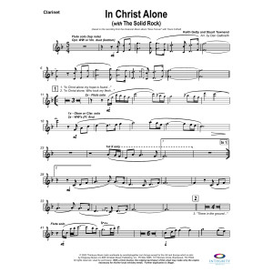 In Christ Alone (with "The Solid Rock") - Clarinet
