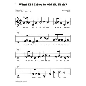 What Did I Say To Old St. Nick