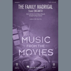 The Family Madrigal (from Encanto) (arr. Roger Emerson) - Percussion 1