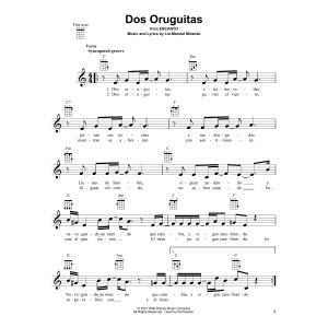 Dos Oruguitas (from Encanto)