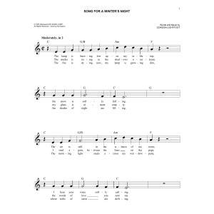 Song For A Winter's Night