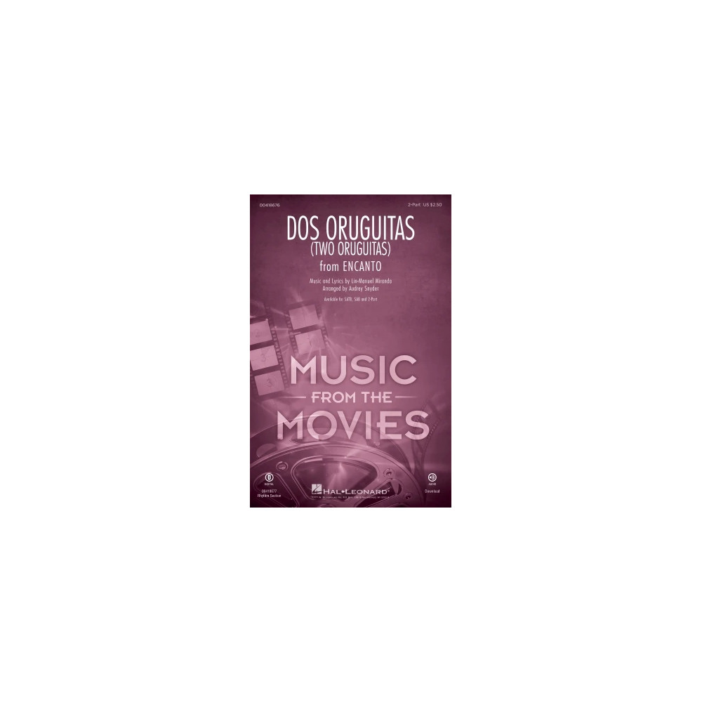 Dos/Two Oruguitas (from Encanto) (arr. Audrey Snyder)