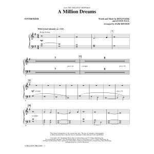 A Million Dreams (from The Greatest Showman) (arr. Mark Brymer) - Synthesizer