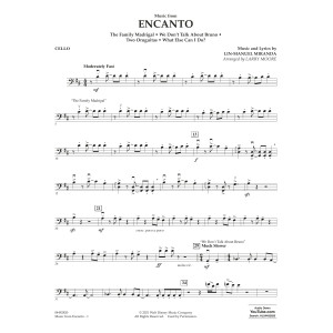 Music from Encanto (arr. Larry Moore) - Cello
