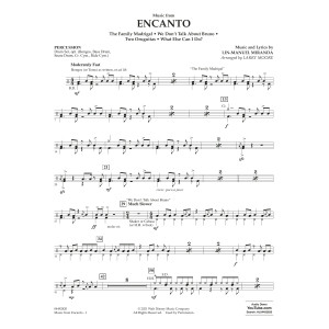 Music from Encanto (arr. Larry Moore) - Percussion