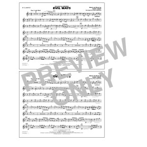 Evil Ways (arr. Paul Murtha) - Bb Clarinet
