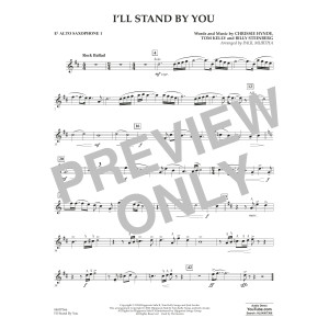 I'll Stand By You (arr. Paul Murtha) - Eb Alto Saxophone 1