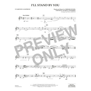 I'll Stand By You (arr. Paul Murtha) - Eb Baritone Saxophone