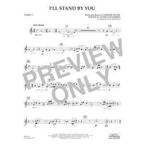 I'll Stand By You (arr. Paul Murtha) - F Horn 2