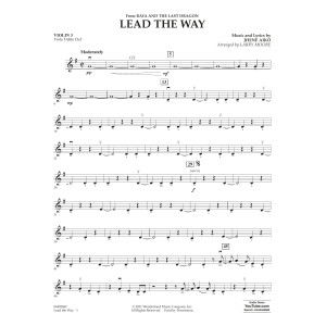 Lead The Way (arr. Larry Moore) - Violin 3 (Viola Treble Clef)
