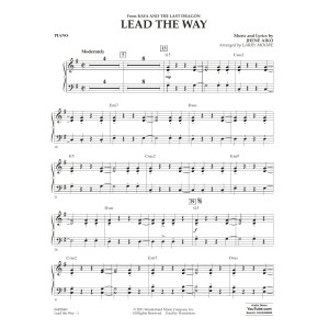 Lead The Way (arr. Larry Moore) - Piano