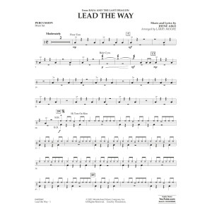 Lead The Way (arr. Larry Moore) - Percussion