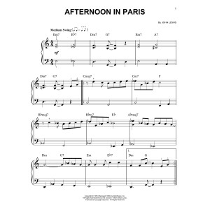 Afternoon In Paris