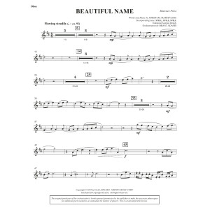Beautiful Name (Orchestra) - Oboe