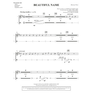 Beautiful Name (Orchestra) - Percussion 1 & 2