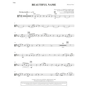 Beautiful Name (Orchestra) - Viola
