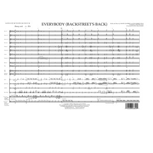Everybody (Backstreet's Back) (arr. Tom Wallace) - Full Score