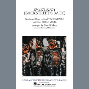 Everybody (Backstreet's Back) (arr. Tom Wallace) - Full Score