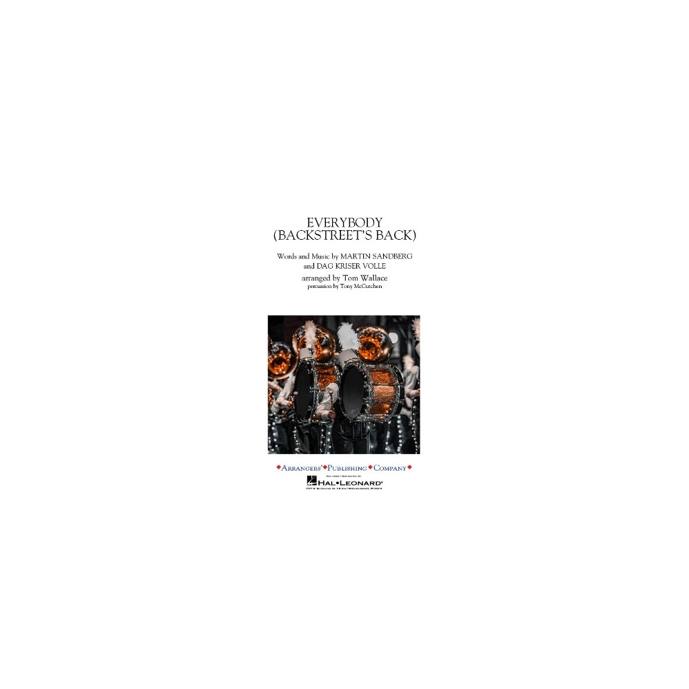 Everybody (Backstreet's Back) (arr. Tom Wallace) - Alto Sax 2