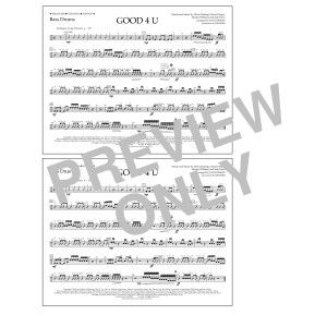 good 4 u (arr. Jay Dawson) - Bass Drums