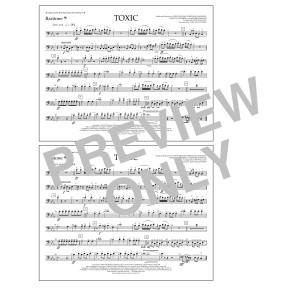 Toxic (arr. Tom Wallace) - Baritone B.C.
