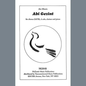 Abi Gezint (arr. Joshua Jacobson)