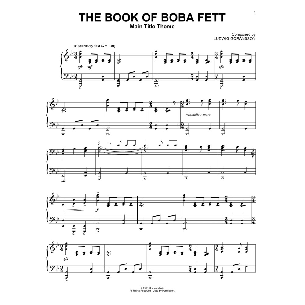 The Book Of Boba Fett (Main Title Theme)