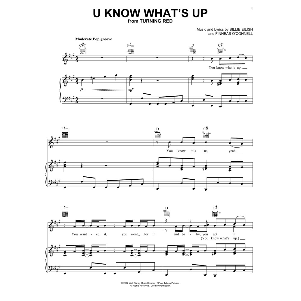 U Know What's Up (from Turning Red)
