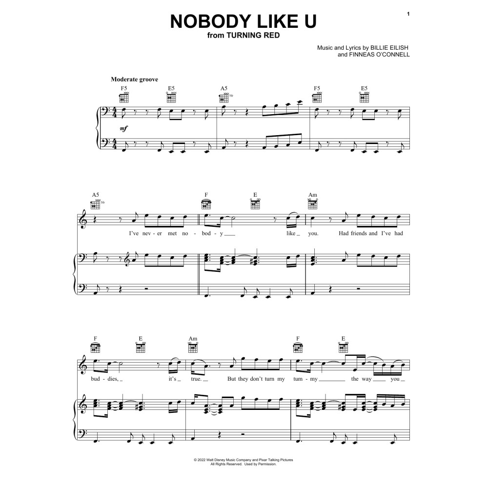 Nobody Like U (from Turning Red)