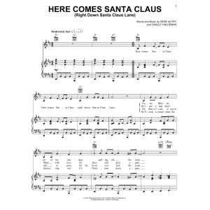 Here Comes Santa Claus (Right Down Santa Claus Lane)