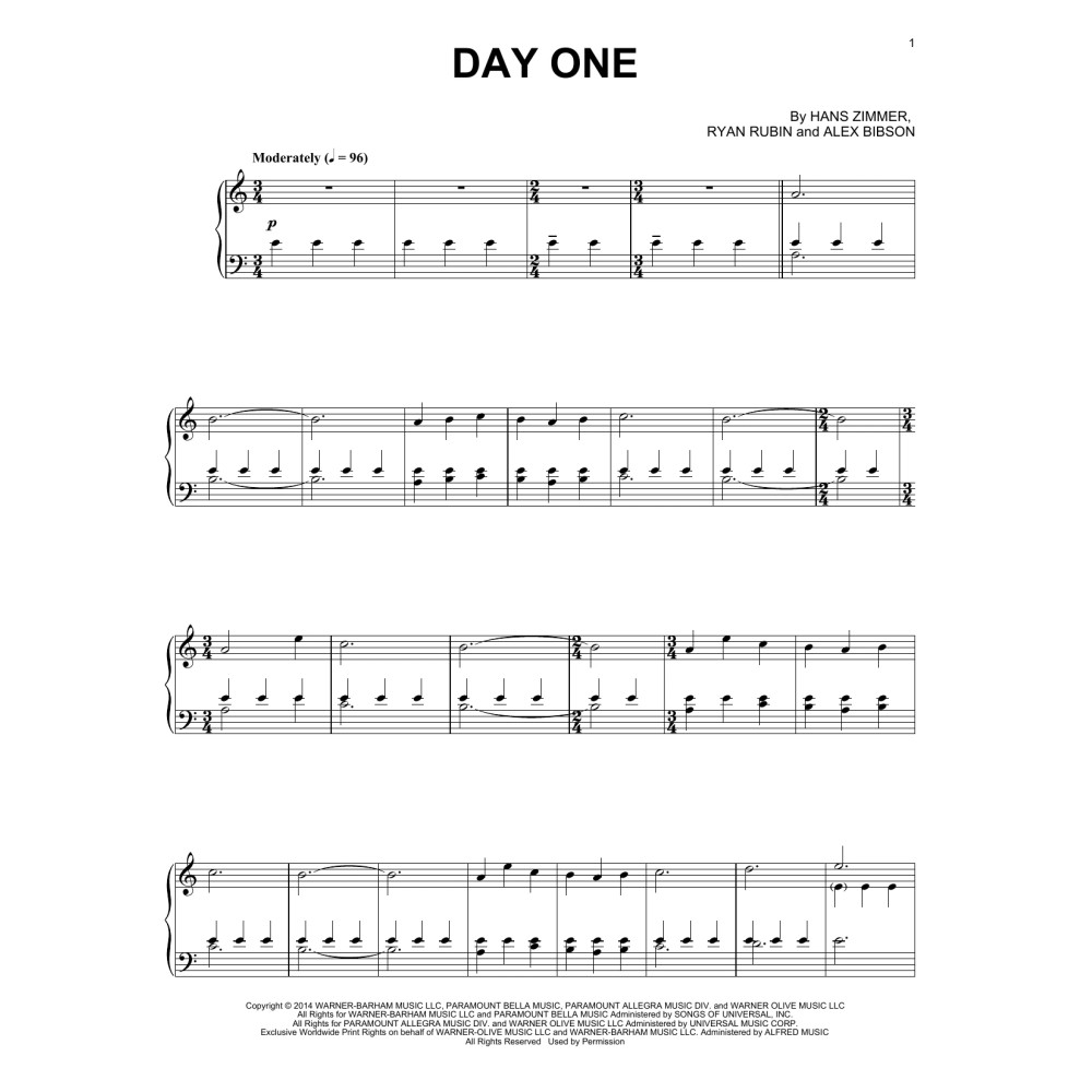 Day One (from Interstellar)