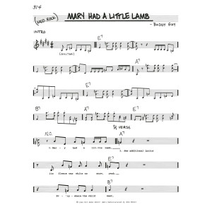 Mary Had A Little Lamb