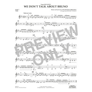 We Don't Talk About Bruno (from Encanto) (arr. Vinson) - Pt.2 - Violin