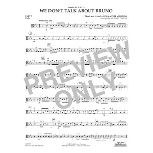 We Don't Talk About Bruno (from Encanto) (arr. Vinson) - Pt.3 - Viola