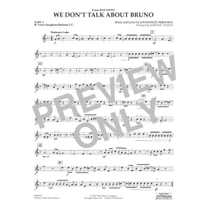 We Don't Talk About Bruno (from Encanto) (arr. Vinson) - Pt.4 - Bb Tenor Sax/Bar. T.C.