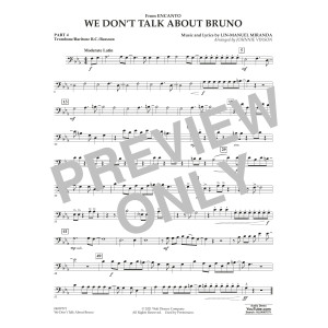 We Don't Talk About Bruno (from Encanto) (arr. Vinson) - Pt.4 - Trombone/Bar. B.C./Bsn.