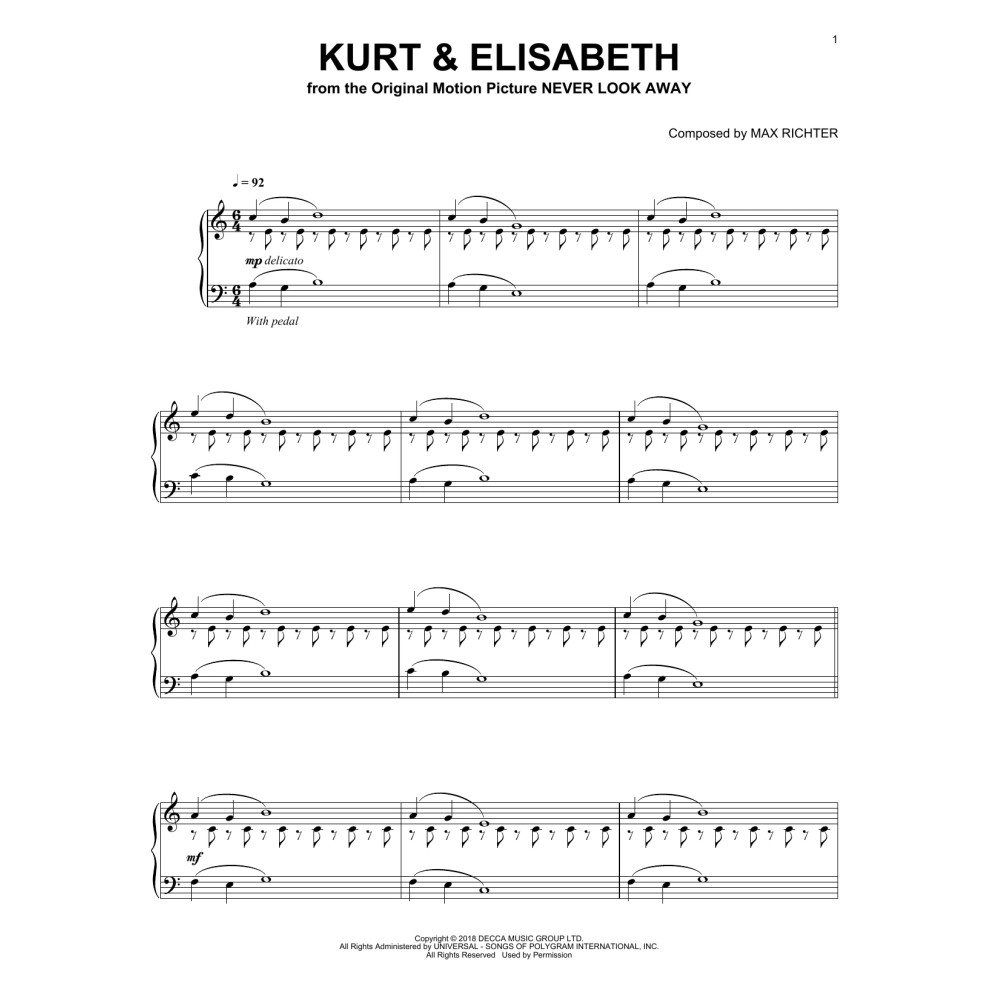 Kurt & Elisabeth (from Never Look Away)