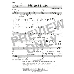 Pea Vine Blues