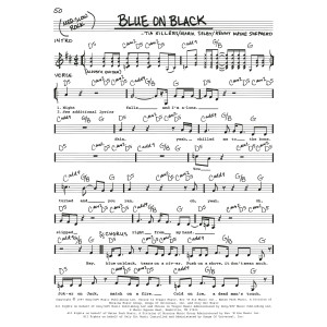 Blue On Black