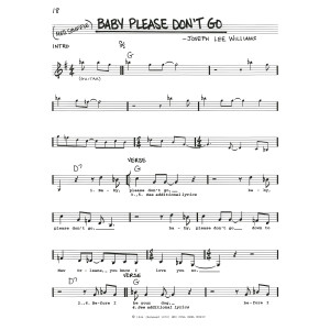 Baby Please Don't Go