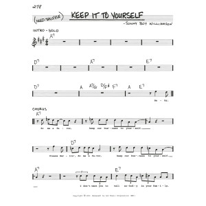 Keep It To Yourself