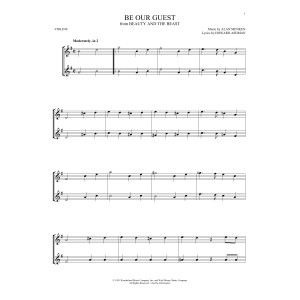Be Our Guest (from Beauty And The Beast)